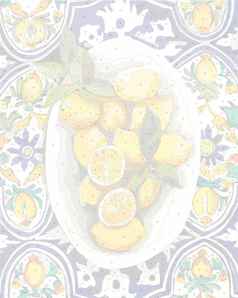 Paint Like Frida - Amalfi Lemons