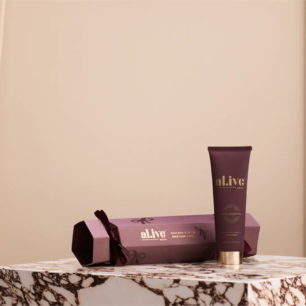 AL.IVE Hand Cream Cracker - Sweet Plum & Berries