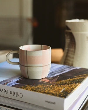 Robert Gordon - Cat's Pyjamas Blush & Grey Mug