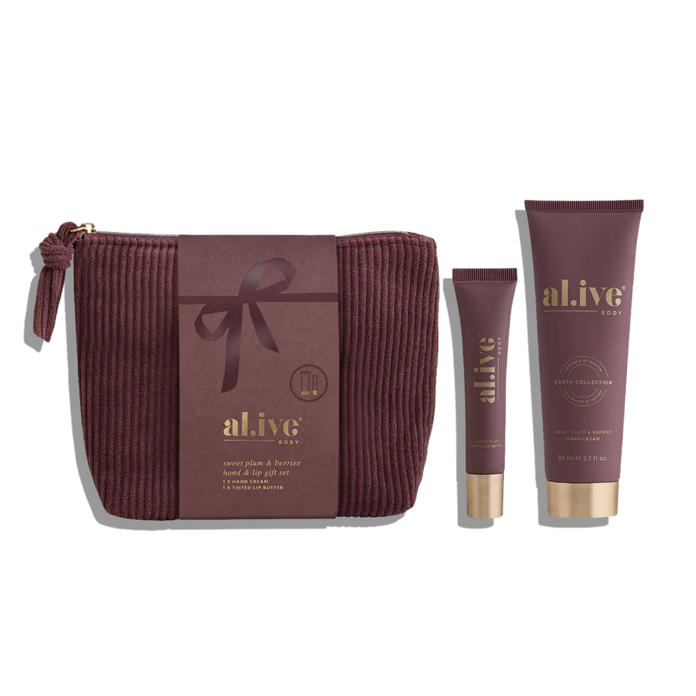 AL.IVE Hand & Lip Gift Set - Sweet Plum & Berries