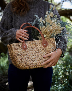 ROBERT GORDON HARVEST BASKET / SUEDE