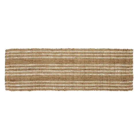 COAST TO COAST - JULIEN HEAVY JUTE RUG - NATURAL/WHITE