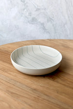 Robert Gordon - Salad Bowl - Coastal Junction Cream with Green Stripe