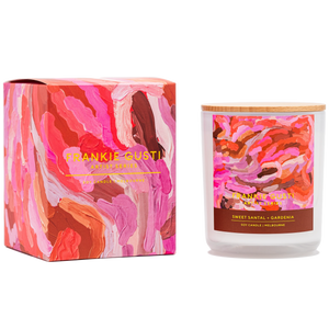 FRANKIE GUSTI - ARTIST SERIES CANDLE - SWEET SANTAL & GARDENIA