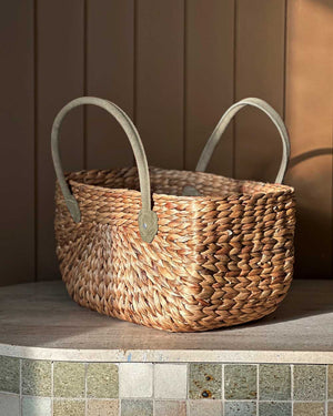 ROBERT GORDON HARVEST BASKET / SUEDE SAGE