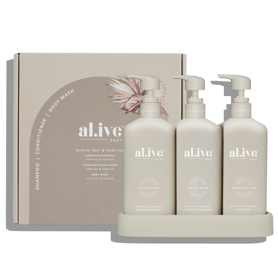 al.ive HAIR & BODY TRIO - HYDRATE PACK