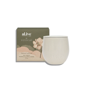 AL.IVE Magnolia & Vanilla Bean Soy Candle