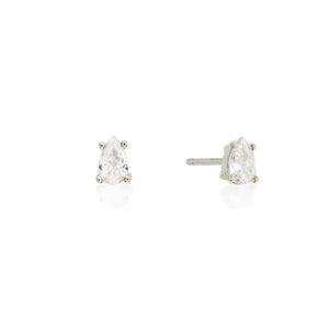 SAINT VALENTINE VALENTINE STUDS - SILVER