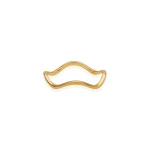 SAINT VALENTINE VERA WAVE RING - GOLD