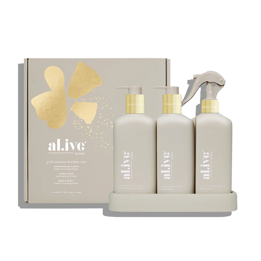 al.ive GOLD EDITION KITCHEN TRIO