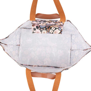 KOLLAB - BEACH BAG LILAC FIELDS