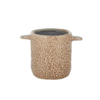 Dappled Ceramic Pot - Natural