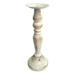 Estelle Wood Candleholder 125x37cm