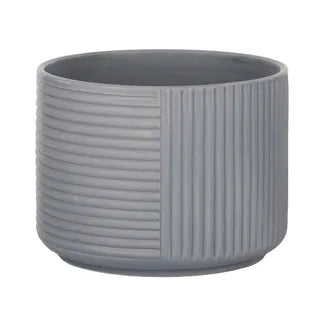 Piper Ceramic Pot - Denim