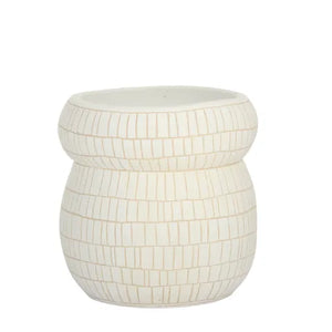 Cinched Ceramic Pot