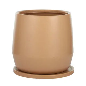 Pitot Ceramic Pot with saucer 22x22cm