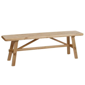 Eden Elm Wood Bench