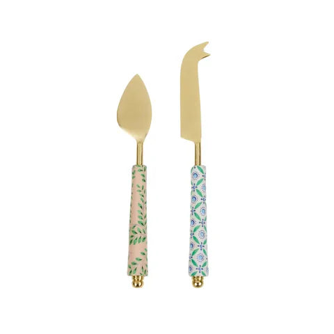 Coast to Coast - Iris Cheese Knives - Set of 2