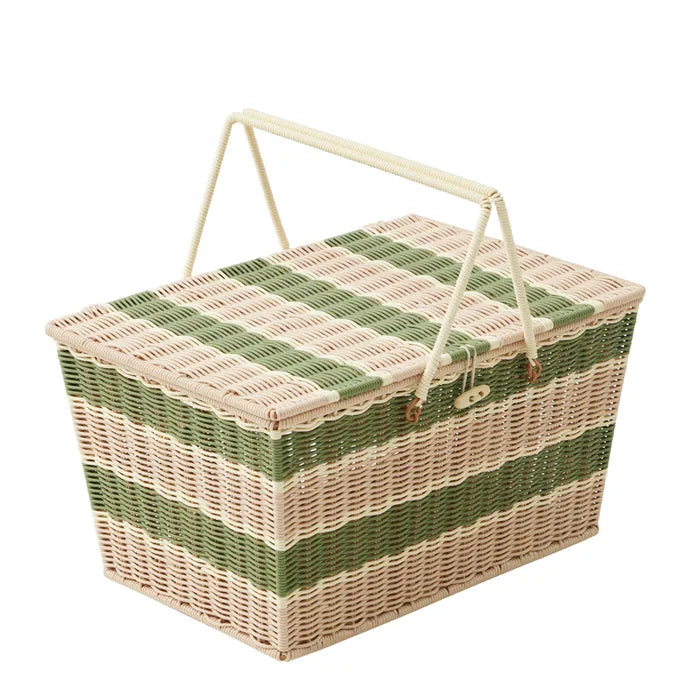 Coast to Coast - Ostuni Woven Basket - Olive
