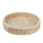 AMALFI WOODEN ROUND TRAY 32 x 32 x 6 cm