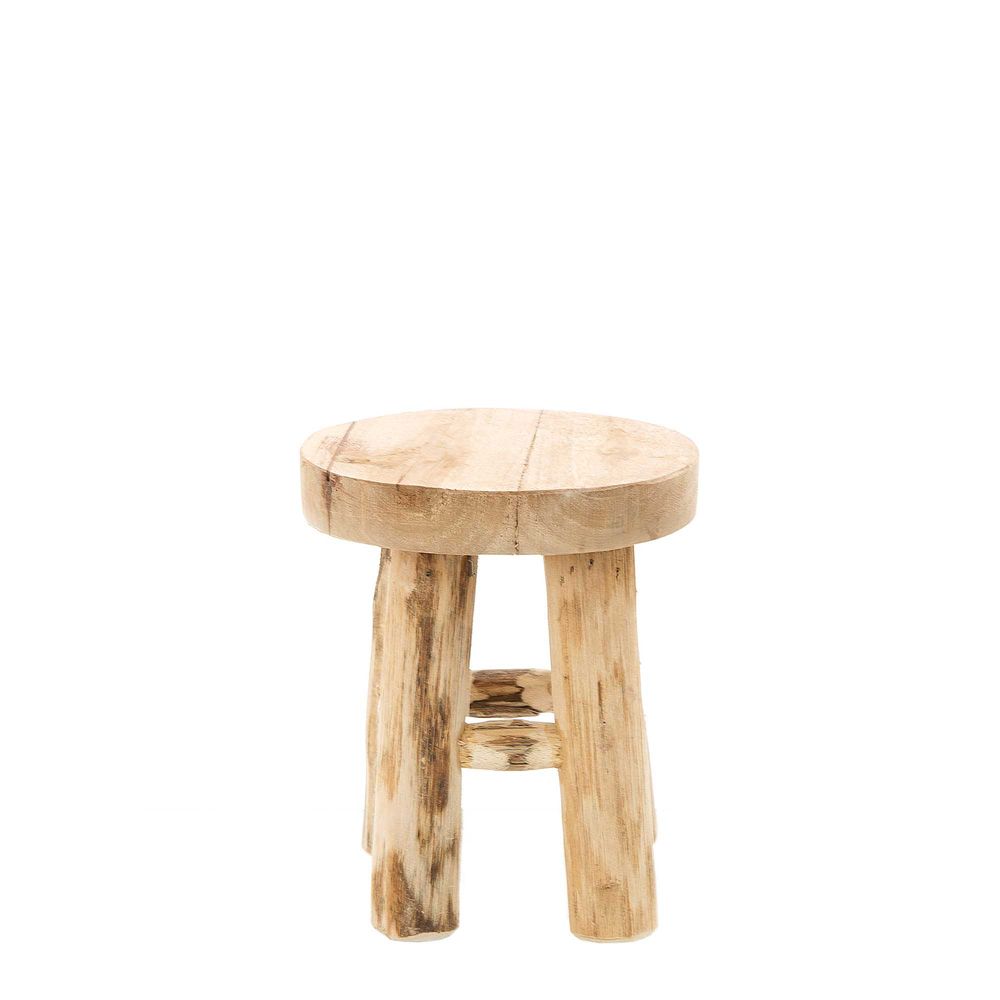 Stool Teak Natural Small