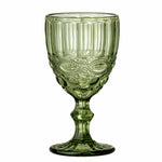 Bloomingville Florie Green Wine Glass
