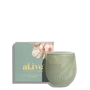 al.ive- BLACKCURRANT & CARIBBEAN WOOD SOY CANDLE